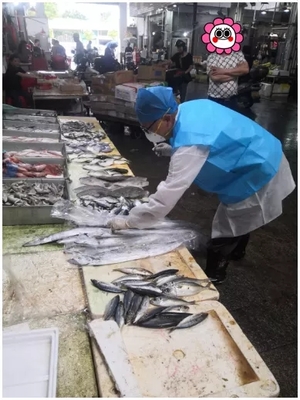 廣東海鮮水產批發市場新冠病毒檢測結果公布 全部陰性，市場信心提振